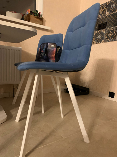 Комплект стульев Чилли 2 шт бежевый / черный фото покупателя 976