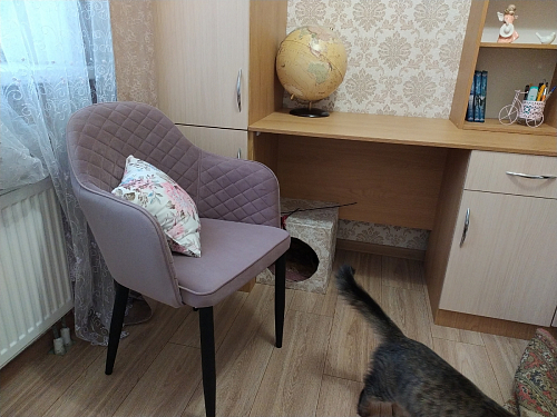 Стул на металлокаркасе Vener green фото покупателя 6