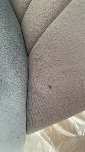 Стул на металлокаркасе Gabi dark beige / black / silver фото покупателя 77