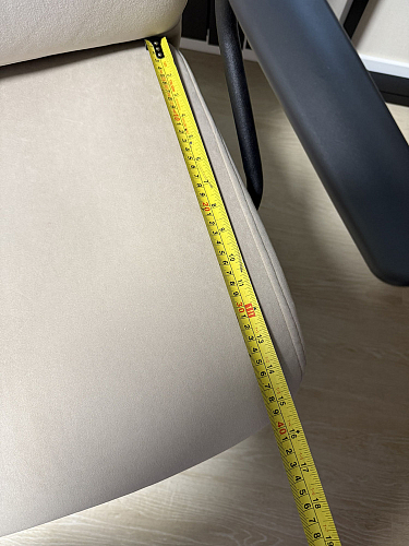 Компьютерное кресло Benefit/Бенефит флок серый 29 фото покупателя 4