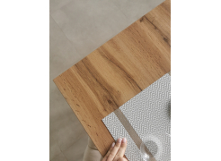 Стол Тринити Лофт 120 32 мм бетон / черный матовый фото покупателя 703