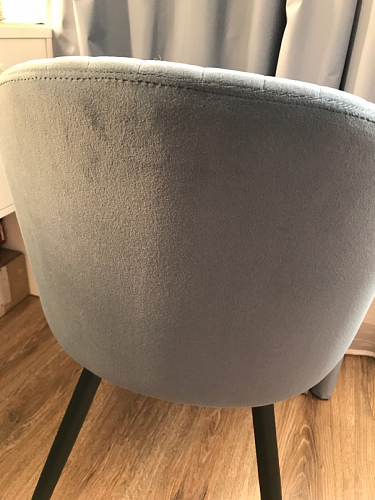 Стул на металлокаркасе Gabi green / black / silver фото покупателя 237