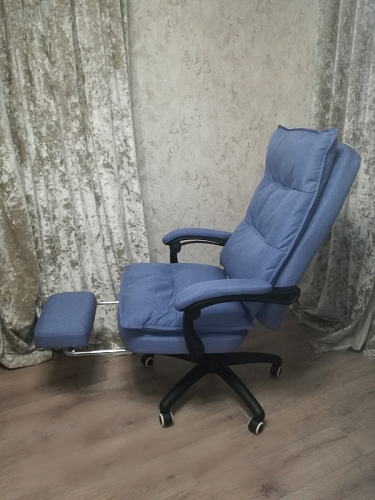 Компьютерное кресло Rapid голубое фото покупателя 153