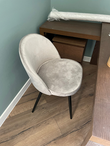 Стул на металлокаркасе Dodo blue фото покупателя 41