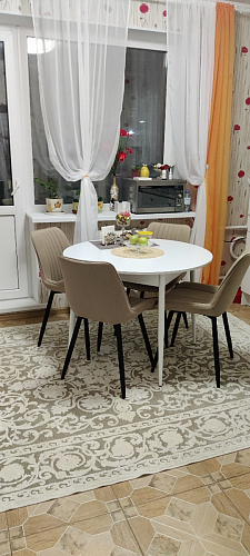 Стул на металлокаркасе Седа К кирпичный / черный фото покупателя 158