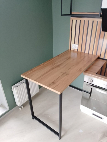 Барная стойка Дилан Лофт 120х50х90 бетон фото покупателя 12