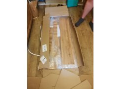 Письменный стол Леон Лофт бетон / черный матовый фото покупателя 102