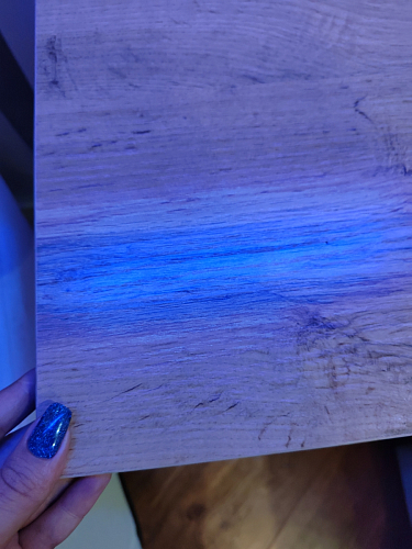 Письменный стол Челси Лофт дуб делано светлый / белый матовый фото покупателя 47