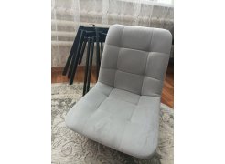 Стул Чилли 2 темно-серый  / черный фото покупателя 14