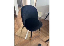 Стул на металлокаркасе Gabi 1 gray / black фото покупателя 571