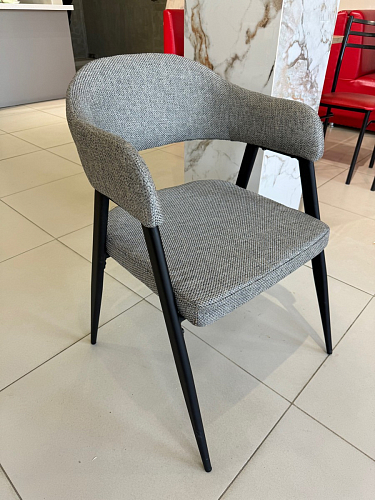 Стул на металлокаркасе Twin серый / черный фото покупателя 6