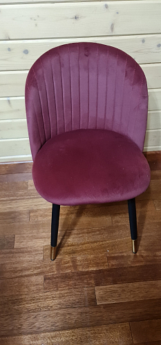 Стул на металлокаркасе Gabi gray / black фото покупателя 937