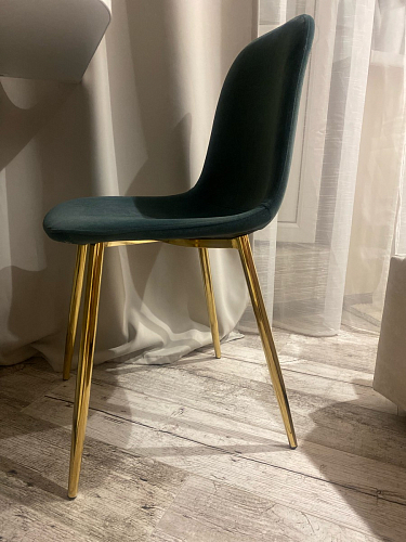 Стул на металлокаркасе Dabl wine red фото покупателя 110