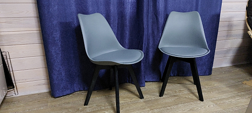 Деревянный стул Bonuss dark gray фото покупателя 5