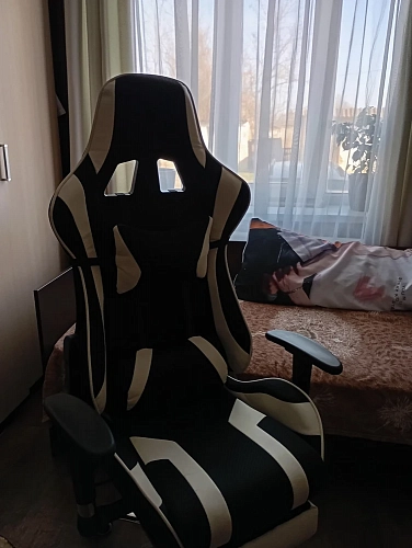 Компьютерное кресло Kano 1 cream / black фото покупателя 16