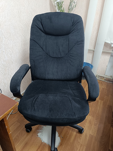 Компьютерное кресло Comfort Lux/Комфорт Люкс черный фото покупателя 66