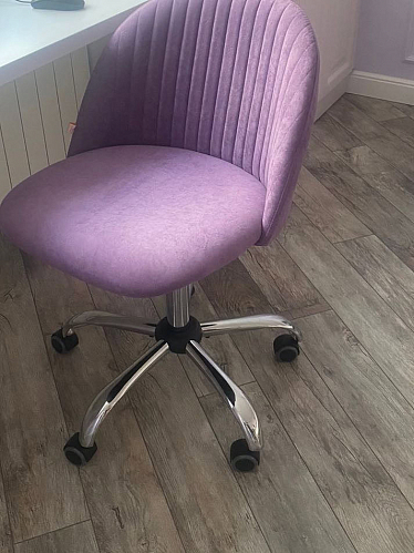 Компьютерное кресло Melody розовое фото покупателя 197