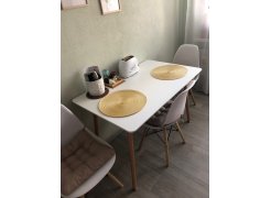 Стол Table 120 white / wood фото покупателя 1