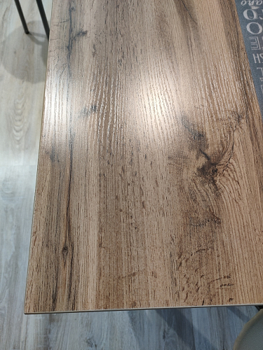 Деревянный стол Лота Лофт 140х80 черный матовый / бетон светлый фото покупателя 531