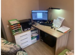 Компьютерный стол КСТ-109Л венге фото покупателя 120