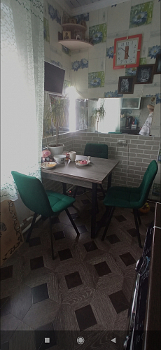 Стул на металлокаркасе Чилли синяя ткань / белый фото покупателя 860