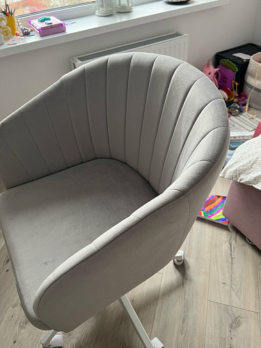 Компьютерное кресло Тибо сиреневый фото покупателя 79