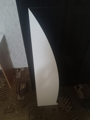 Компьютерный стол Ганор правый дуб вотан / белый фото покупателя 11