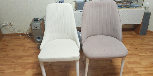 Стул на металлокаркасе Kora light purple / black фото покупателя 325