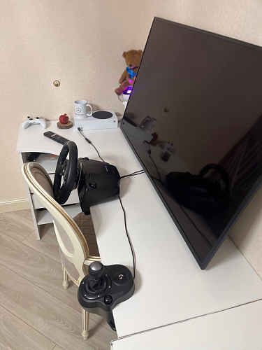 Письменный стол СПм-25 правый белый  - Уцененный экземпляр фото покупателя 28