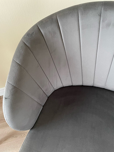 Компьютерное кресло Пард confetti silver серый / черный фото покупателя 37