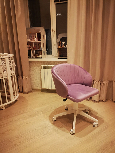 Компьютерное кресло Пард confetti silver серый / черный фото покупателя 106