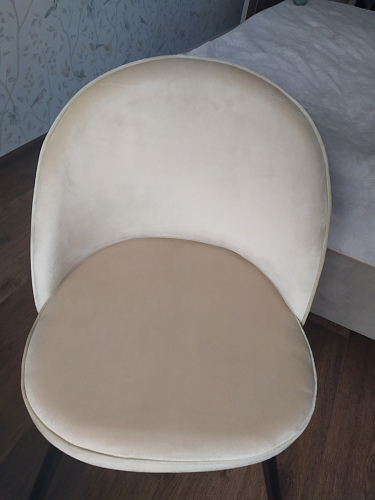 Стул на металлокаркасе Dodo blue фото покупателя 104