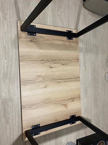 Стол Лота Лофт 120 25 мм сабия / белый матовый фото покупателя 916