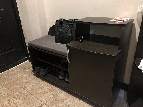 Обувница Аврора дуб млечный / венге фото покупателя 111