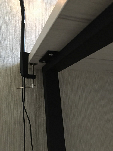 Деревянный стол Лота Лофт 120х75 белый матовый / дуб крафт золотой фото покупателя 227