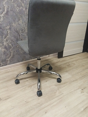 Компьютерное кресло One/Ван флок бежевый 7 фото покупателя 63