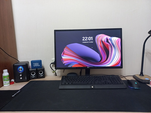 Письменный стол Челси Лофт дуб делано светлый / белый матовый фото покупателя 2