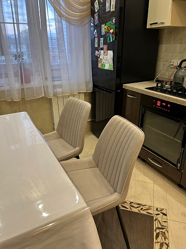 Стул на металлокаркасе Седа К кирпичный / черный фото покупателя 248