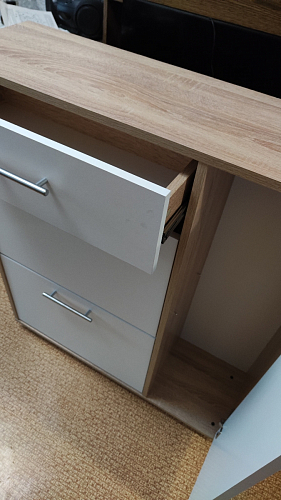 Обувница ТП-4 дуб сонома / белый фото покупателя 18