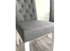 Стул Menson white / fabric pebble фото покупателя 3