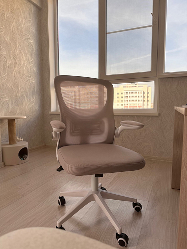 Компьютерное кресло Konfi blue / white фото покупателя 194