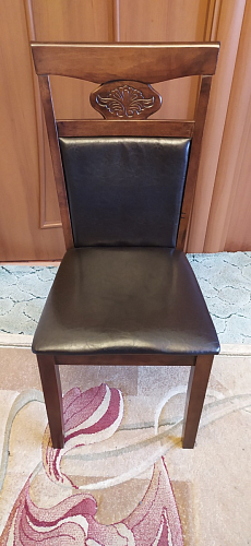 Стул деревянный Luiza dirty oak / dark brown фото покупателя 17