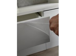 Готовая гостиная Румба белый / белый глянец  - Уцененный экземпляр фото покупателя 56