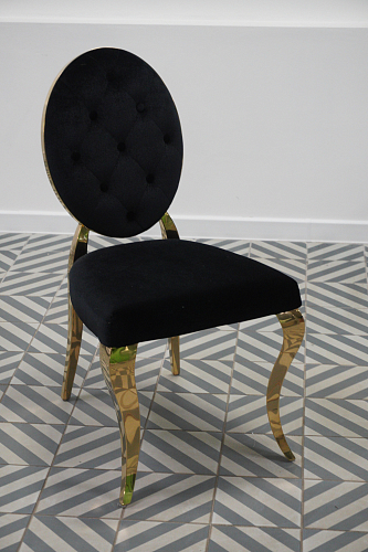 Стул Odda черный / золотой из шоурума 5