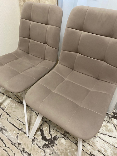 Стул на металлокаркасе Чилли черный / зеленый фото покупателя 331