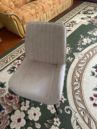 Комплект стульев Вейв 4 шт светло-серый / черный фото покупателя 297