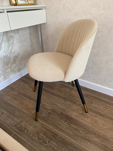 Стул на металлокаркасе Gabi green / black / silver фото покупателя 192