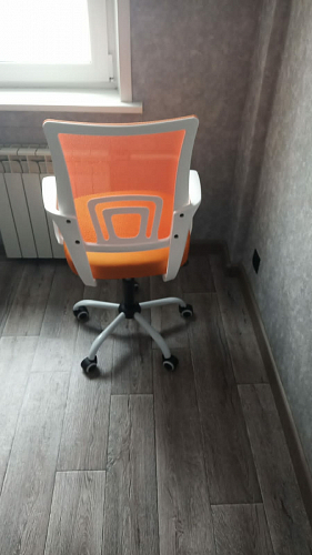 Компьютерное кресло Ergoplus light gray / white фото покупателя 22