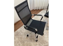 Компьютерное кресло Reus черная сетка / хром фото покупателя 71