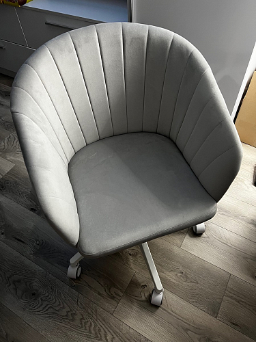 Компьютерное кресло Тибо 01 светло-коричневый / черный фото покупателя 140